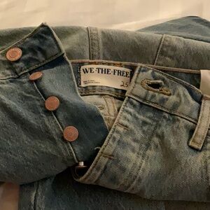 We The Free Mid Rise Barrel in Kismet NWT